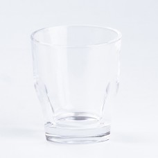 Склянка для води та соку скляна прозора