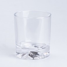 Склянка для води та соку низький скляний прозорий набір 6 шт