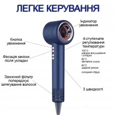 Професійний фен стайлер для волосся Sokany з функцією іонізації 4 насадки