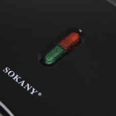 Вафельниця для бельгійських вафель Sokany електровафельниця 800 Вт з антипригарним покриттям на 2 вафлі