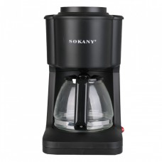 Кавоварка крапельна Sokany SK-124 Cofee Maker 950W 600ml еспресо машина