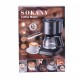 Кавоварка крапельна Sokany SK-124 Cofee Maker 950W 600ml еспресо машина