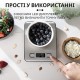Кухонні ваги електронні 5 кг Sokany кулінарні на батарейках 2AAA точні домашні харчові для їжі