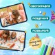 Фотоапарат дитячий камера миттєвого друку Динозавр Full HD