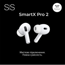Навушники бездротові TWS SmartX Pro 2 Premium Bluetooth навушники з мікрофоном