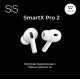 Навушники бездротові TWS SmartX Pro 2 Premium Bluetooth навушники з мікрофоном