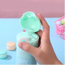 Термокружка дитяча Beizhiming Vacuum Cup 420ml термос із поїлкою М'ятний