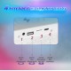 Портативна колонка з підсвічуванням з бездротовою зарядкою Big G Led Wireless Charging Speaker колонка для телефона