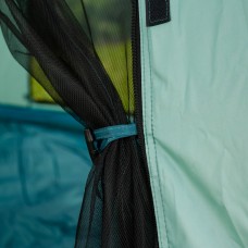 Намет кемпінговий тримісний з тентом автоматичний для туризму для риболовлі для походу для пляжу літній