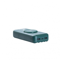 Повербанк 30000mah магнітна зарядка magsafe Power Bank з кабелями Lightning, USB-C, Micro USB, USB