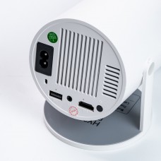 Міні проектор з поворотом на 180° відеопроектор для школи та дому Led projector для фільмів та презентацій
