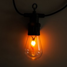 Ретро гірлянда вулична 10 LED лампочок 5 метрів А60