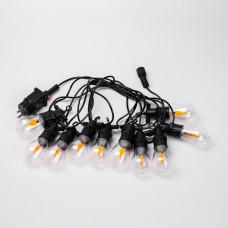 Ретро гірлянда вулична 10 LED лампочок 5 метрів А60