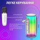 Портативна колонка з мікрофоном 10W блютуз колонка колонка для телефона Білий