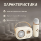 Колонка з мікрофоном блютуз акустика бездротова колонка для телефону Рожевий