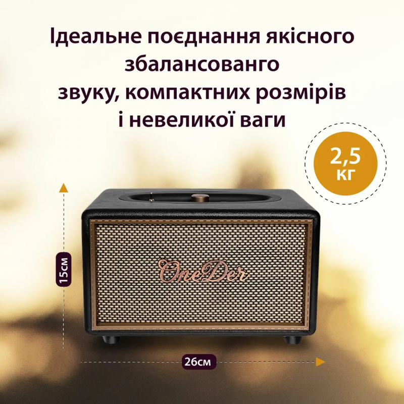 Міні колонка для телефона бездротова акустика портативна колонка з fm радіо Чорний