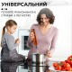 Ручний занурювальний блендер професійний Sokany портативний нержавіючий електричний для смузі 300 Вт Жовтогарячий