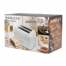 Тостер Sokany HJT-022 Slice Toaster 700W сендвіч тостер