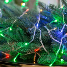 Гірлянда нитка світлодіодна GarlandoPro 100 LED 6м 8 режимов гірлянда новорічна