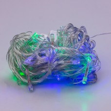 Гірлянда нитка світлодіодна GarlandoPro 100 LED 6м 8 режимов гірлянда новорічна