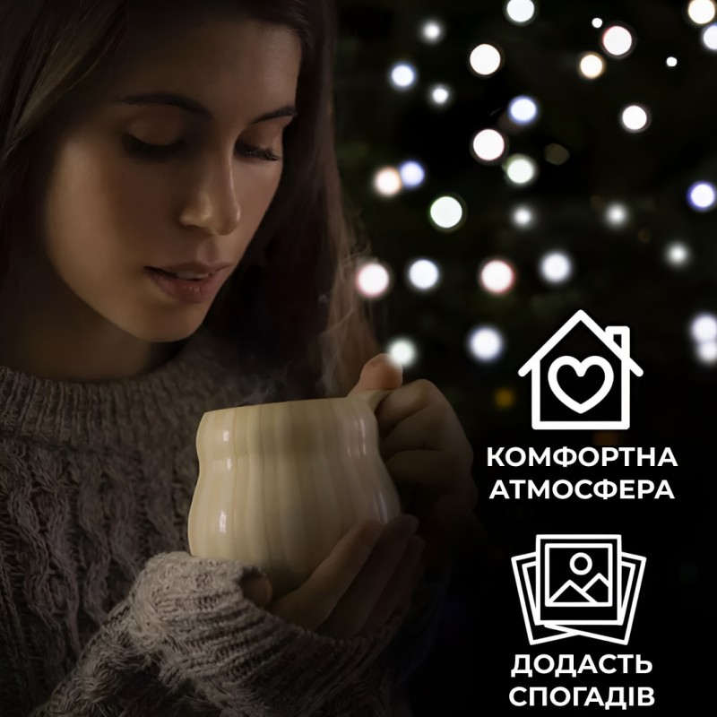 Гірлянда нитка світлодіодна GarlandoPro 100 LED 6м 8 режимов гірлянда новорічна Білий