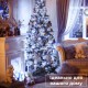 Гірлянда нитка світлодіодна GarlandoPro 100 LED 6м 8 режимов гірлянда новорічна Білий