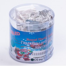 Гірлянда нитка світлодіодна GarlandoPro 200 LED 10м 8 режимів лед гірлянди Синій