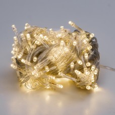 Гірлянда нитка світлодіодна GarlandoPro 200 LED 10м 8 режимів лед гірлянди Жовтий
