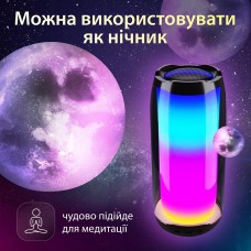 Портативна колонка 8 Вт с підсвічуванням і USB колонка в машину колонка для телефона