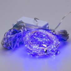 Гірлянда штора світлодіодна GarlandoPro Роса 200LED 3х2м 10 ліній 8 режимів гірлянда крапля роси Синій
