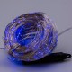 Гірлянда світлодіодна кінський хвіст GarlandoPro 600LED Роса 20 ліній 8 режимів 3м кінський хвіст гірлянда Синій