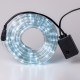 Гірлянда вулична стрічка світлодіодна Дюралайт 240 LED 7м морозостійка прозорий дріт Білий