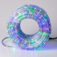 Гірлянда вулична стрічка світлодіодна Дюралайт 900 LED 50м морозостійка прозорий дріт Мультиколор