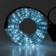 Гірлянда вулична стрічка світлодіодна Дюралайт 480 LED 16м морозостійка прозорий дріт Білий