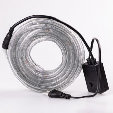 Гірлянда вулична стрічка світлодіодна Дюралайт 480 LED 16м морозостійка прозорий дріт Мультиколор
