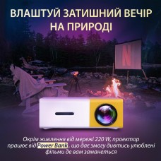 Портативний проектор міні проектор проектор для будинку
