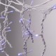 Гірлянда вулична світлодіодна 120 LED 6 метрів білий дріт бахрома 27 ниток Синій