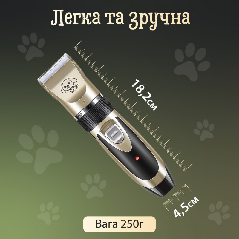 Машинка для стрижки тварин Saeday SD-865 Professional Pet Clipper машинка для стрижки собак