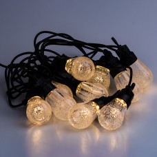 Ретро гірлянда 5 метрів вулична світлодіодна 10 LED із захистом від вологи