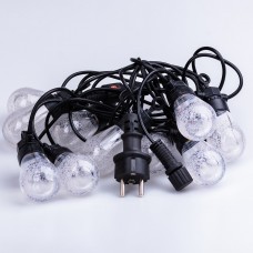 Ретро гірлянда 5 метрів вулична світлодіодна 10 LED із захистом від вологи