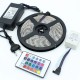 Стрічка світлодіодна з пультом GarlandoPro RGB 5050 водостійка 300 LED 5m led лента