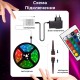 Світлодіодна стрічка з пультом GarlandoPro TVLIGHTRGB водостійка 150 LED 5m підсвічування в кімнату