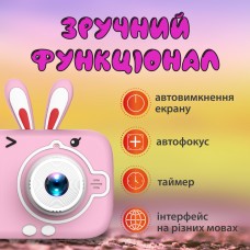 Фотоапарат дитячий міні акумуляторний з USB, цифрова фотокамера