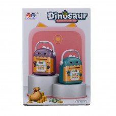 Сейф скарбничка дитяча Dinosaur Piggy Bank з відбитком пальця і розпізнаванням обличчя дитяча сейф скарбничка