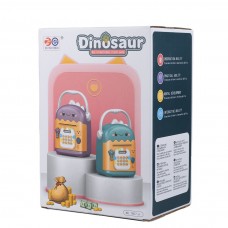 Сейф скарбничка дитяча Dinosaur Piggy Bank з відбитком пальця і розпізнаванням обличчя дитяча сейф скарбничка