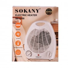 Тепловентилятор Sokany Electric Heater 30m2 2000W дуйка електричний обігрівач