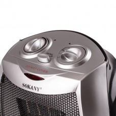 Тепловентилятор Sokany Electric Heater 30m2 2000W електрообігрівач