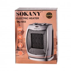 Тепловентилятор Sokany Electric Heater 30m2 2000W електрообігрівач