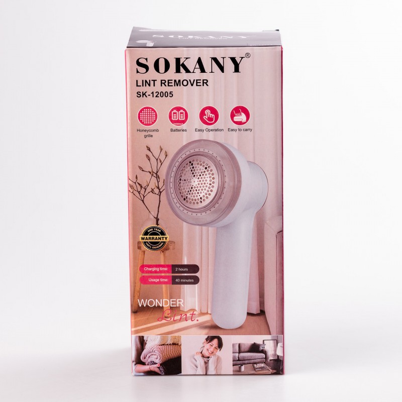 Машинка для стрижки катишків Sokany SK-12005 Lint Remover 9W машинка для катишків