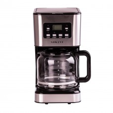 Кавоварка крапельна Sokany CM-121E Cofee Maker 950W 1.5l електрокавоварка